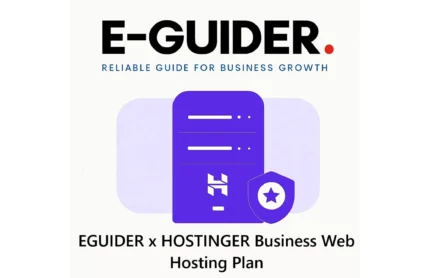 EGUIDER x HOSTINGER Business Web Hosting Plan